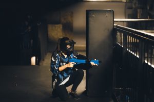 INDOOR PAINTBALL ARENA